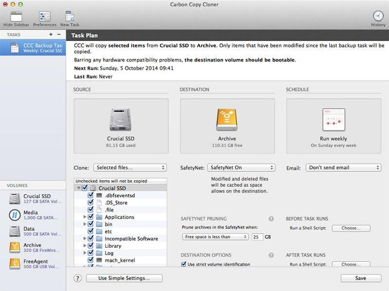 Mac os x clean install with carbon copy cleaner restore machine